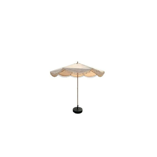 2.7M Cabana Luxe Fringe Patio Umbrella